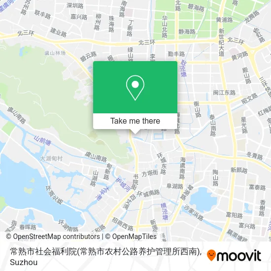 常熟市社会福利院(常熟市农村公路养护管理所西南) map