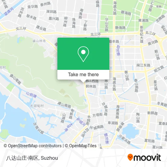 八达山庄-南区 map