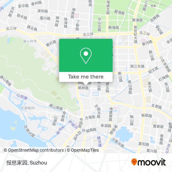 报慈家园 map
