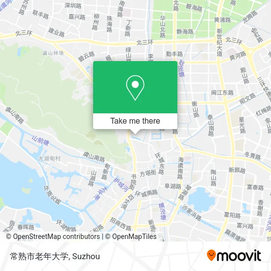 常熟市老年大学 map
