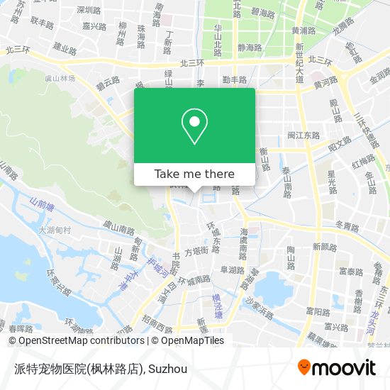 派特宠物医院(枫林路店) map