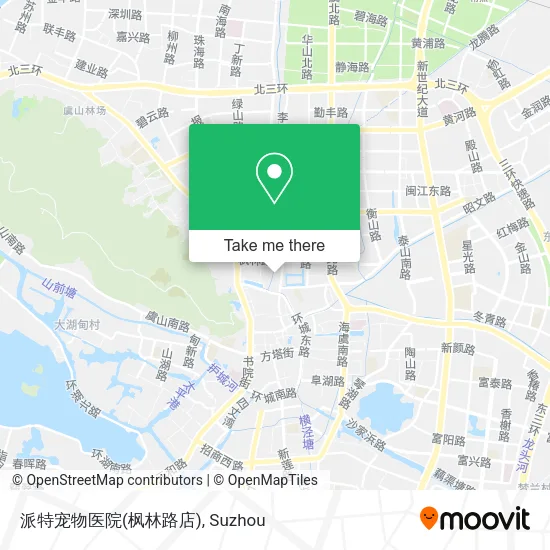 派特宠物医院(枫林路店) map