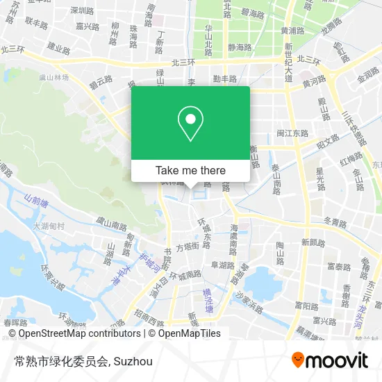 常熟市绿化委员会 map