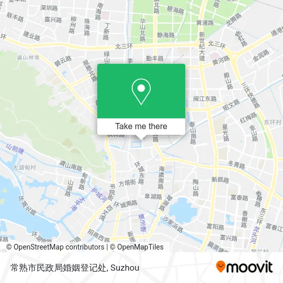 常熟市民政局婚姻登记处 map