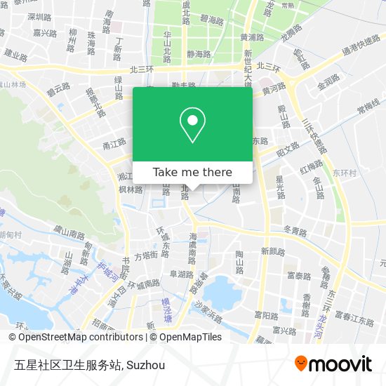 五星社区卫生服务站 map
