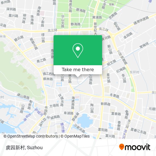 虞园新村 map