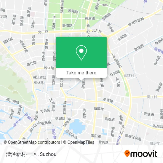 漕泾新村-一区 map