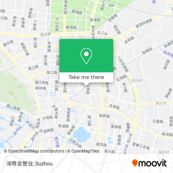 湖尊皇蟹业 map