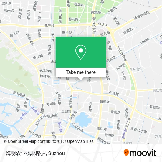 海明农业枫林路店 map