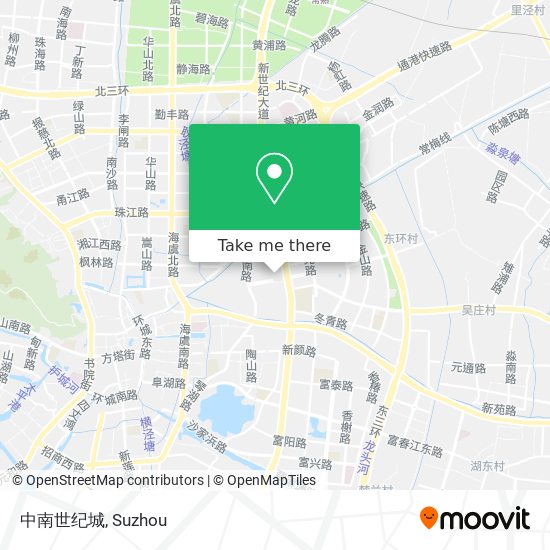 中南世纪城 map