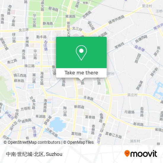 中南·世纪城-北区 map
