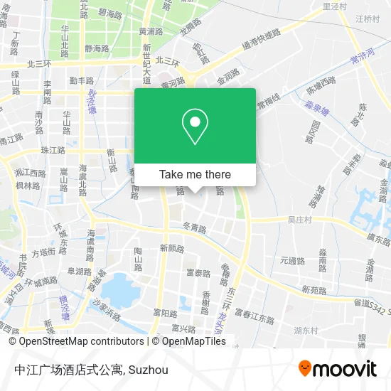 中江广场酒店式公寓 map