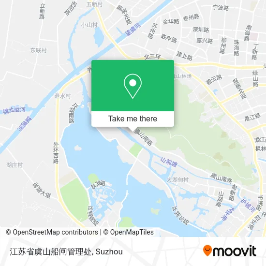 江苏省虞山船闸管理处 map