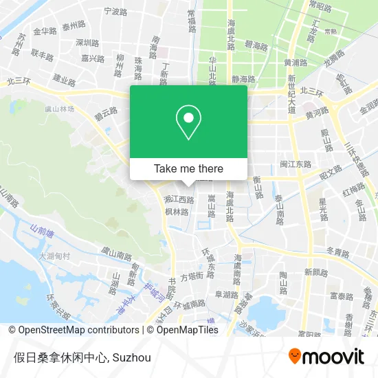 假日桑拿休闲中心 map