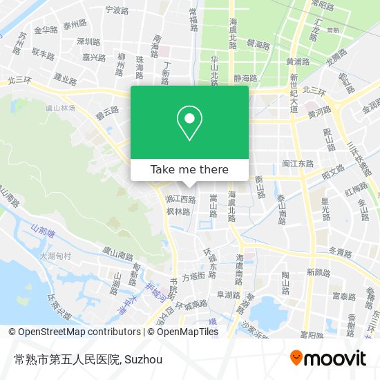 常熟市第五人民医院 map
