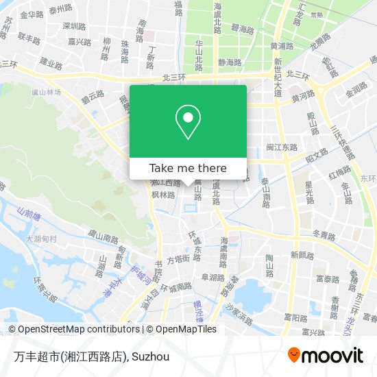万丰超市(湘江西路店) map
