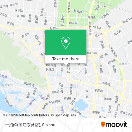 一招鲜(湘江东路店) map