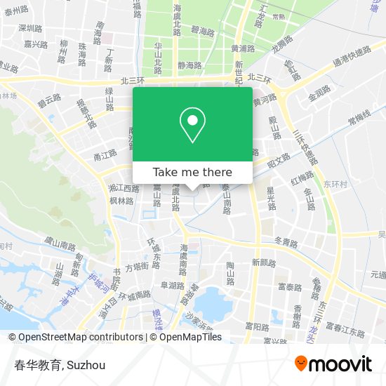 春华教育 map