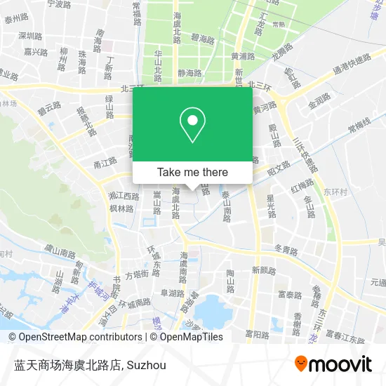 蓝天商场海虞北路店 map
