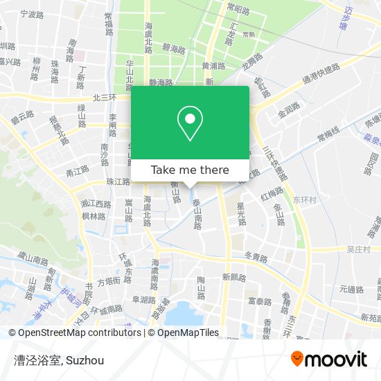 漕泾浴室 map