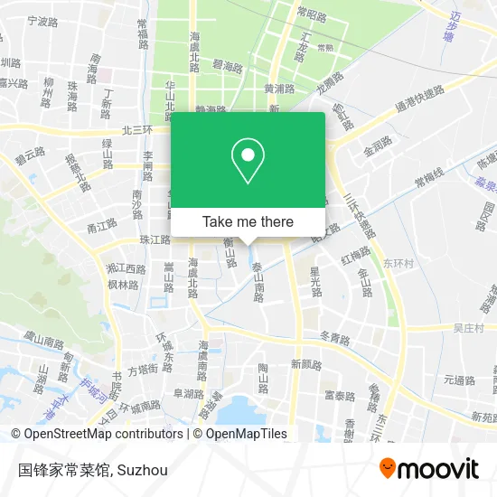 国锋家常菜馆 map