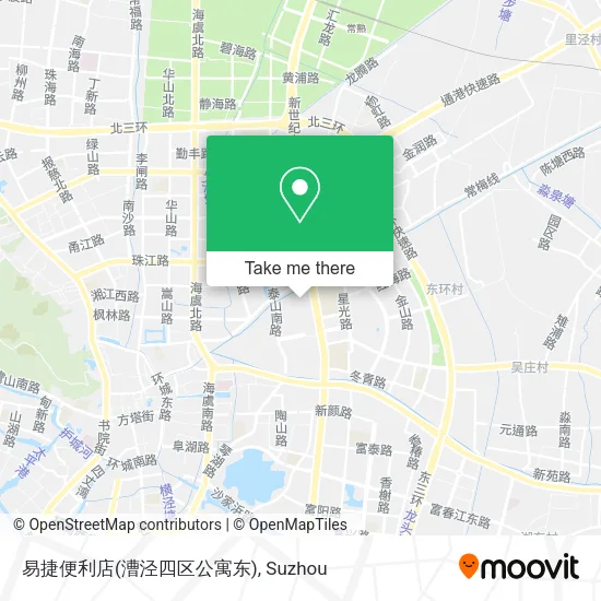 易捷便利店(漕泾四区公寓东) map
