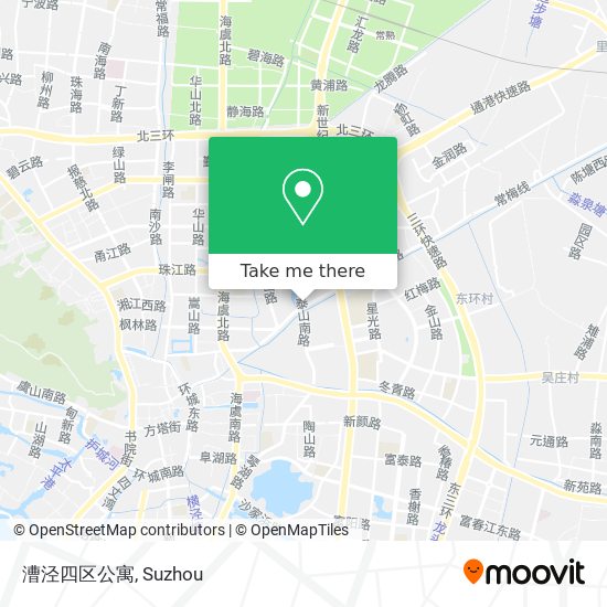 漕泾四区公寓 map