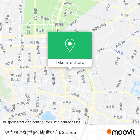 银吉姆健身(世贸创想世纪店) map