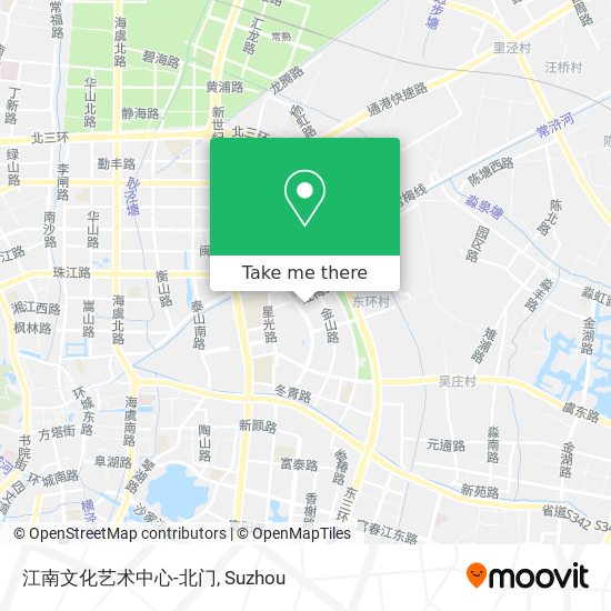 江南文化艺术中心-北门 map