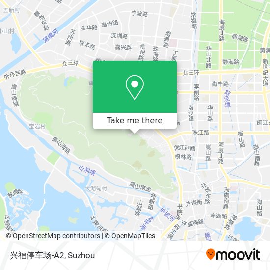 兴福停车场-A2 map