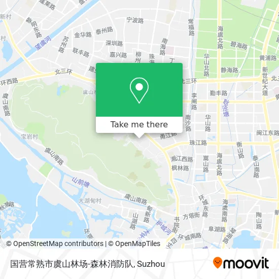 国营常熟市虞山林场-森林消防队 map