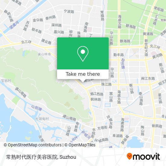 常熟时代医疗美容医院 map
