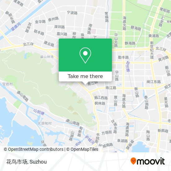 花鸟市场 map