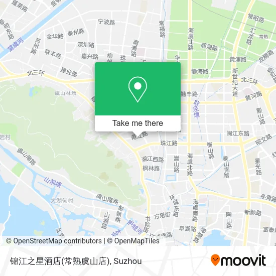锦江之星酒店(常熟虞山店) map