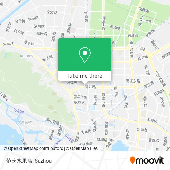 范氏水果店 map