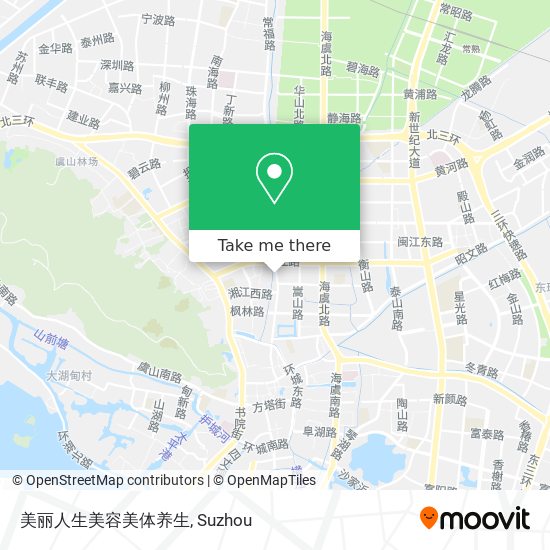 美丽人生美容美体养生 map