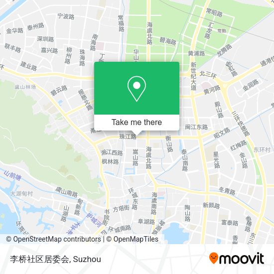 李桥社区居委会 map