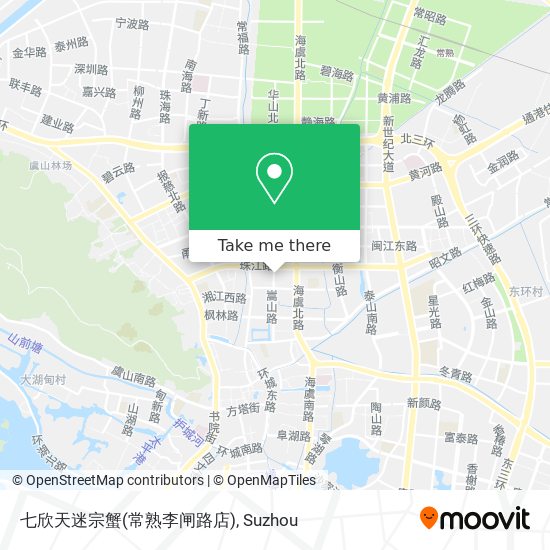 七欣天迷宗蟹(常熟李闸路店) map
