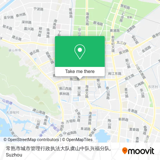 常熟市城市管理行政执法大队虞山中队兴福分队 map