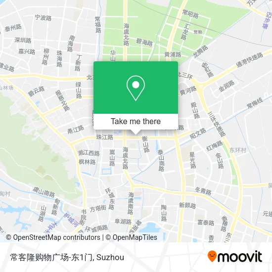 常客隆购物广场-东1门 map