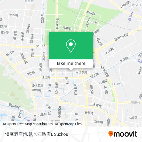 汉庭酒店(常熟长江路店) map