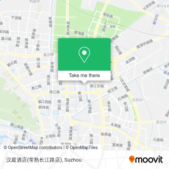汉庭酒店(常熟长江路店) map