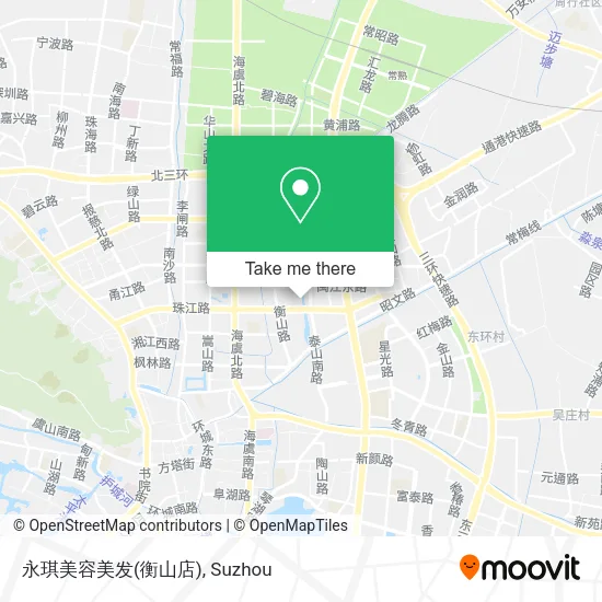 永琪美容美发(衡山店) map