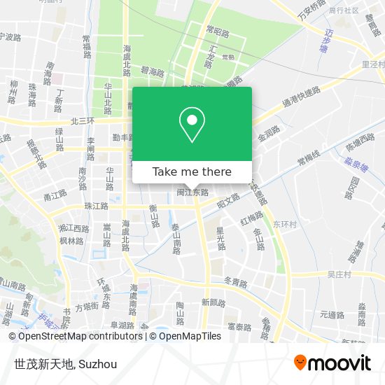 世茂新天地 map