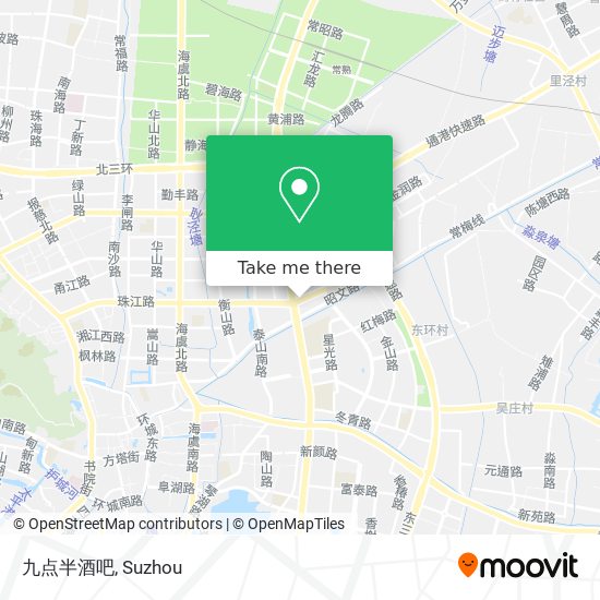 九点半酒吧 map