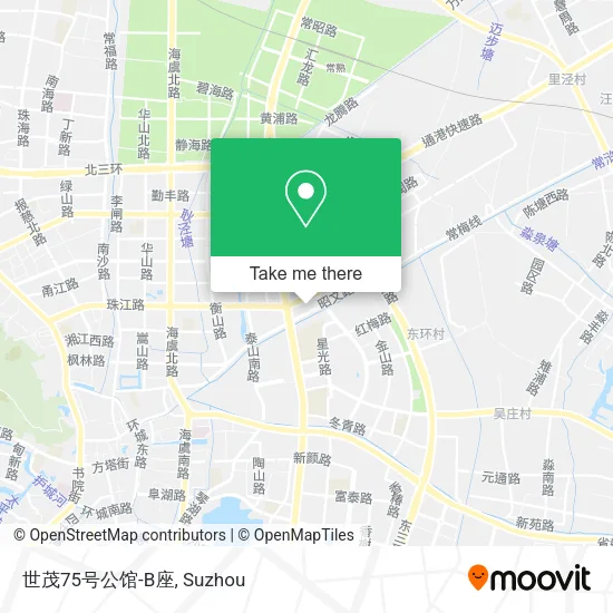 世茂75号公馆-B座 map