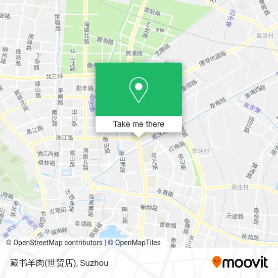 藏书羊肉(世贸店) map