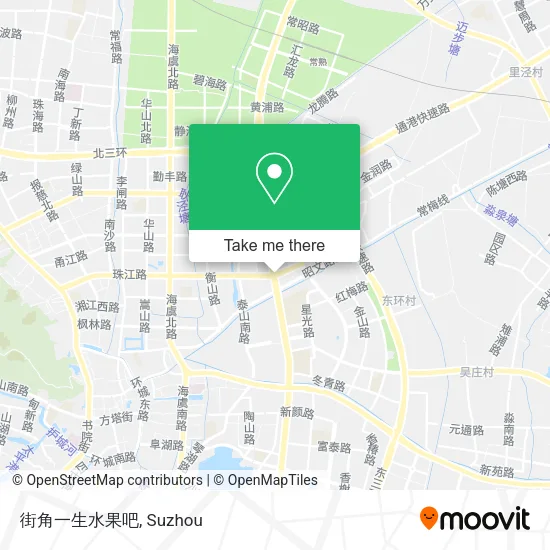 街角一生水果吧 map