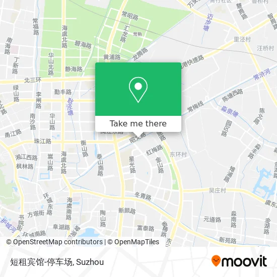 短租宾馆-停车场 map