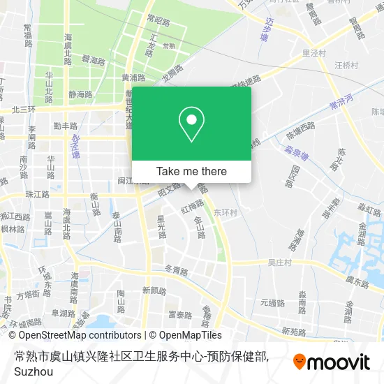 常熟市虞山镇兴隆社区卫生服务中心-预防保健部 map
